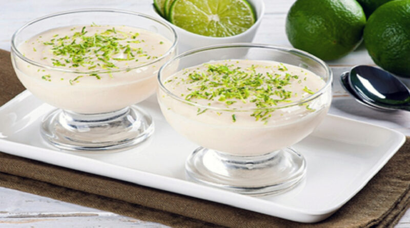 Mousse Saudável de Limão